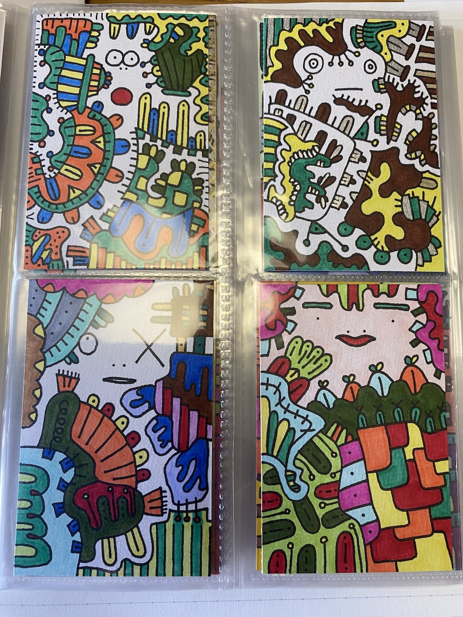 子供からお年寄りまで楽しむ事ができます 全て手描きで描いているので、世界に１つだけの作品です！ イメージ3