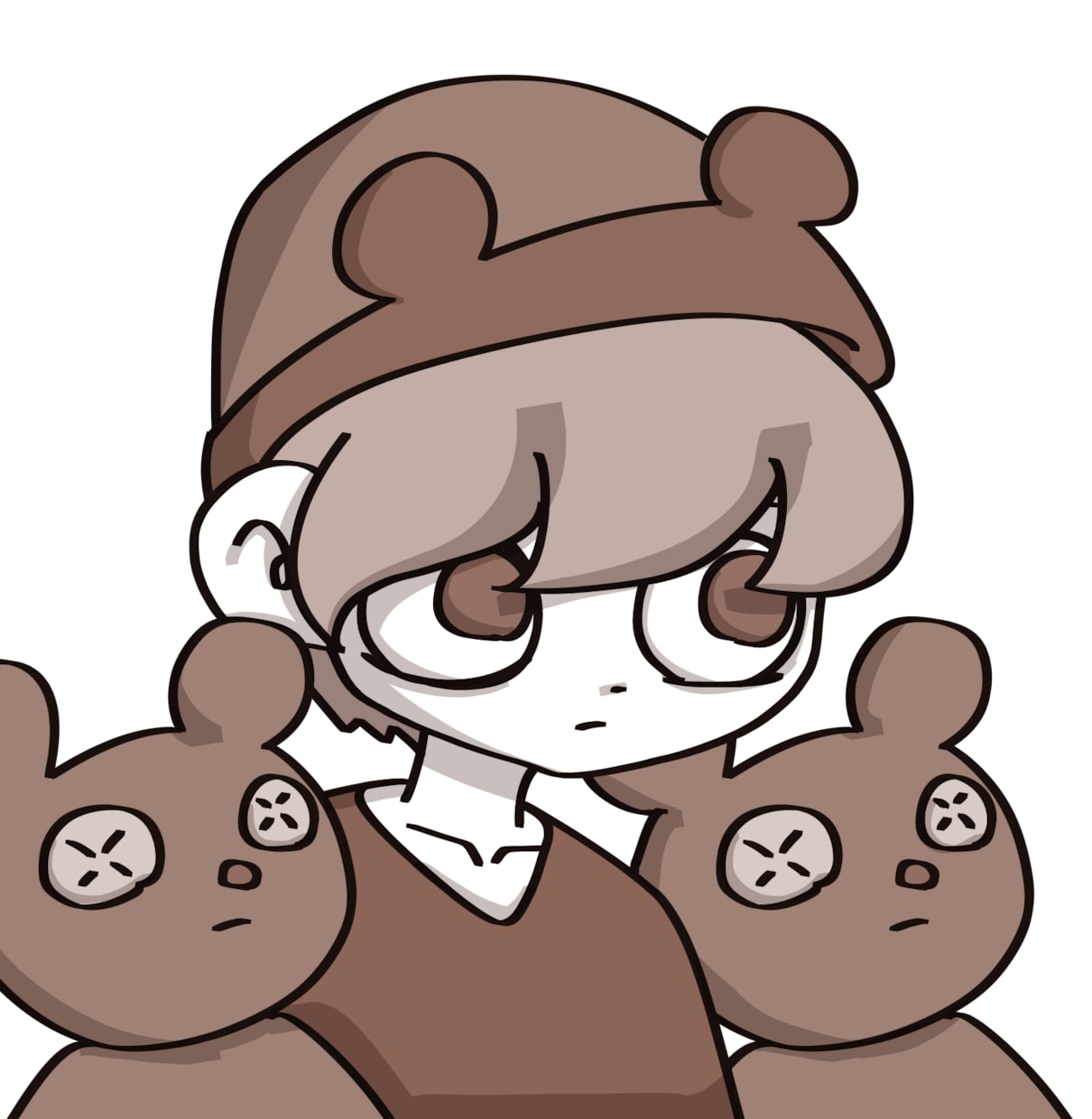 使って楽しいLINEスタンプのイラストを描きます LINEスタンプ用の可愛いデフォルメイラストです!! イメージ3