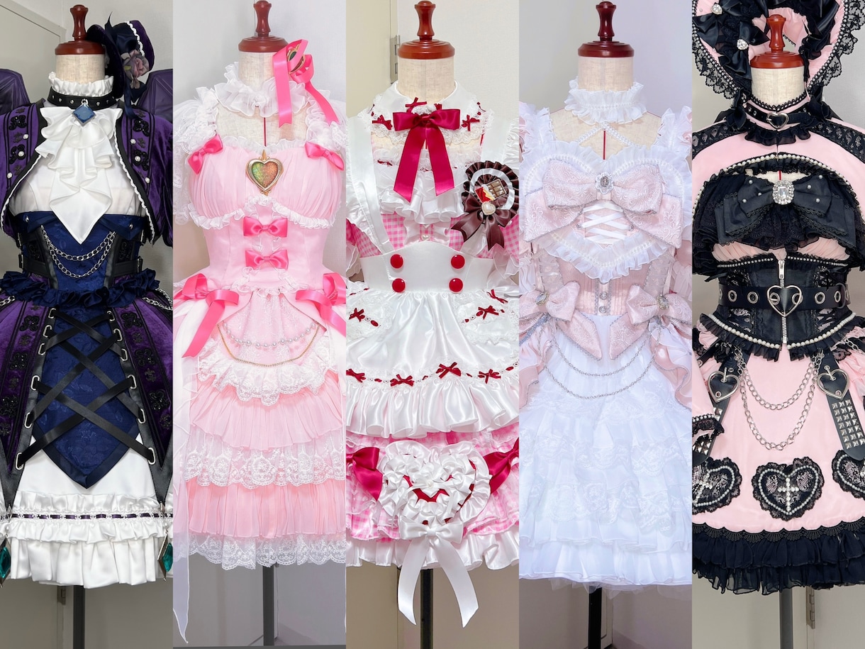 アイドル、コンカフェ衣装製作します 世界に一着だけの特別な衣装を製作します イメージ1