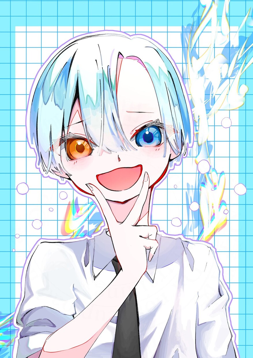 キラキラ可愛い子お描きします 様々な用途にお使いいただけるイラストお描きします！ イメージ1