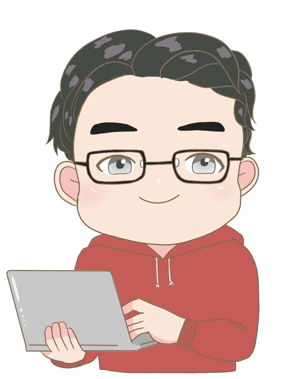 SNSや名刺に♪ミニキャラお描きします 少女漫画風♡キラキラかわいいミニキャラ描きます イメージ4
