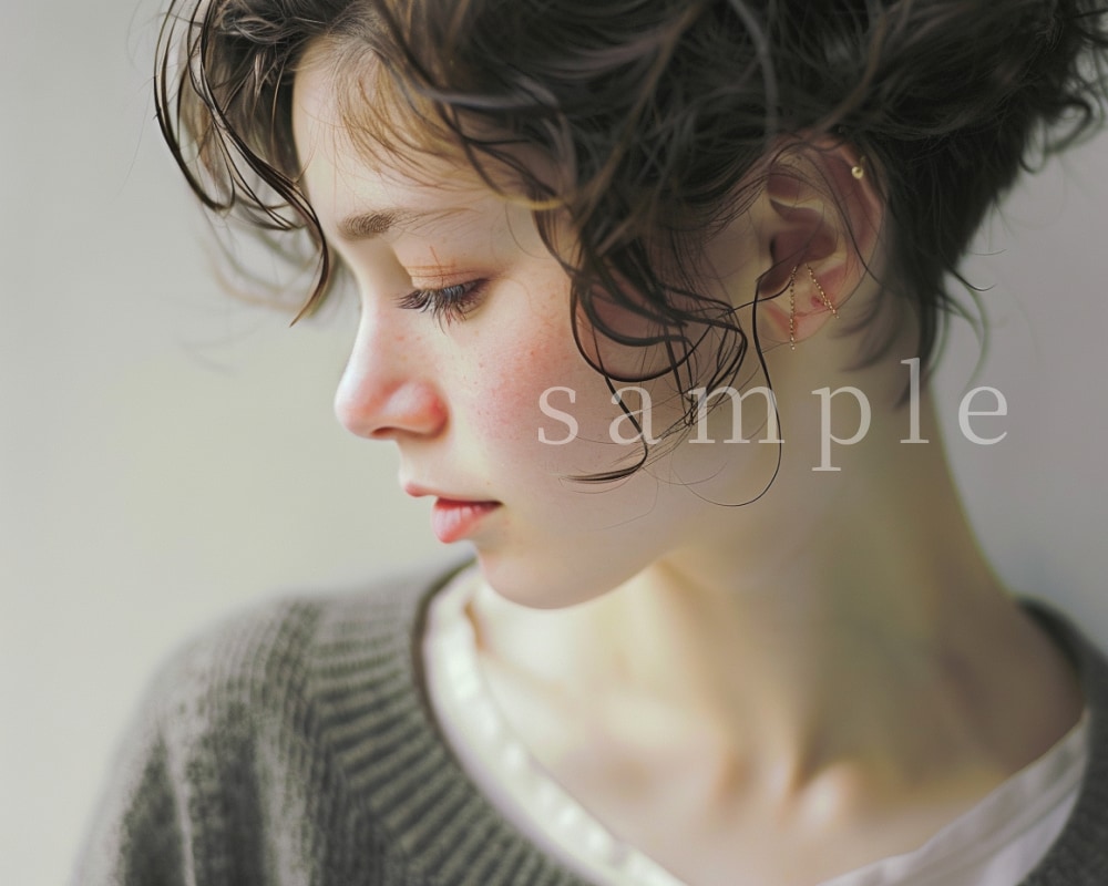 雰囲気のある生成AI画像作成します ポートレート風の画像生成AIを提供します イメージ2