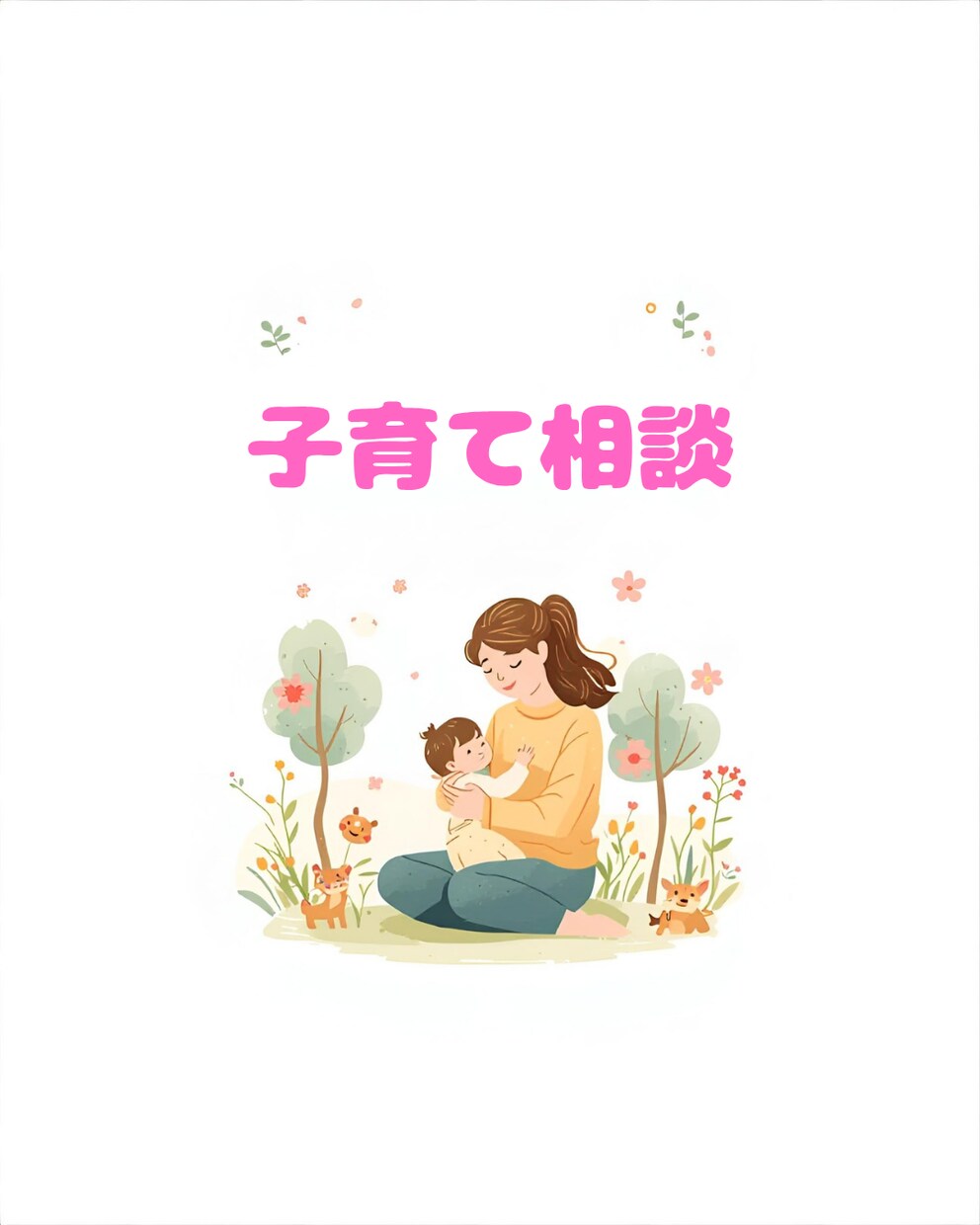 子育ての悩みお伺いします 不安、愚痴など人生経験豊富なビックママに話してみませんか？ イメージ1