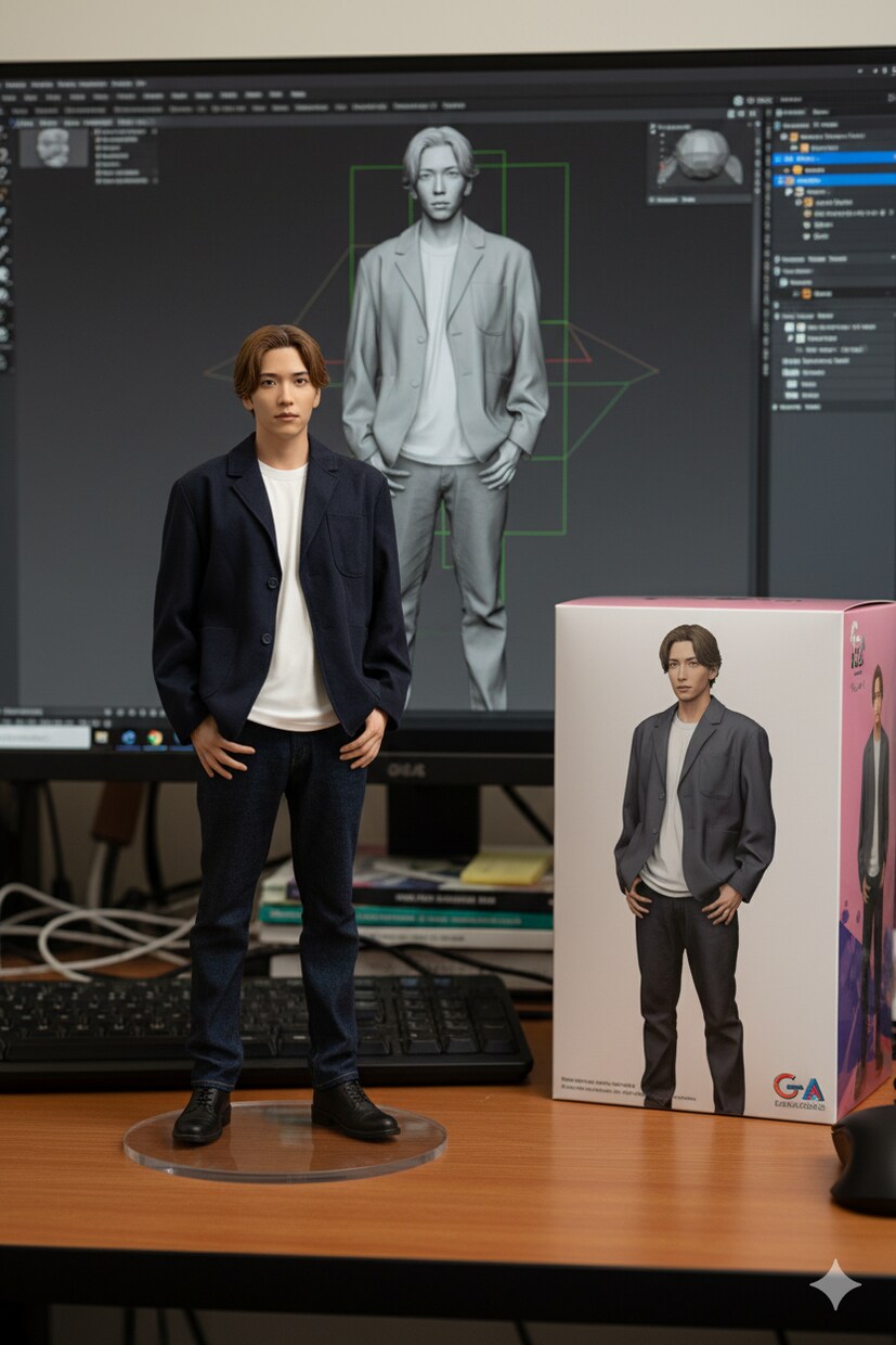 AIフィギュア制作します 今流行りのアナタだけのAIフィギュアを作ります！ イメージ1