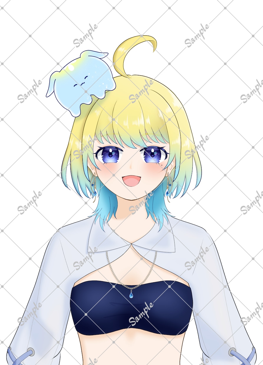 可愛いイラスト制作いたします 立ち絵、歌ってみた・グッズ用イラストなど イメージ2