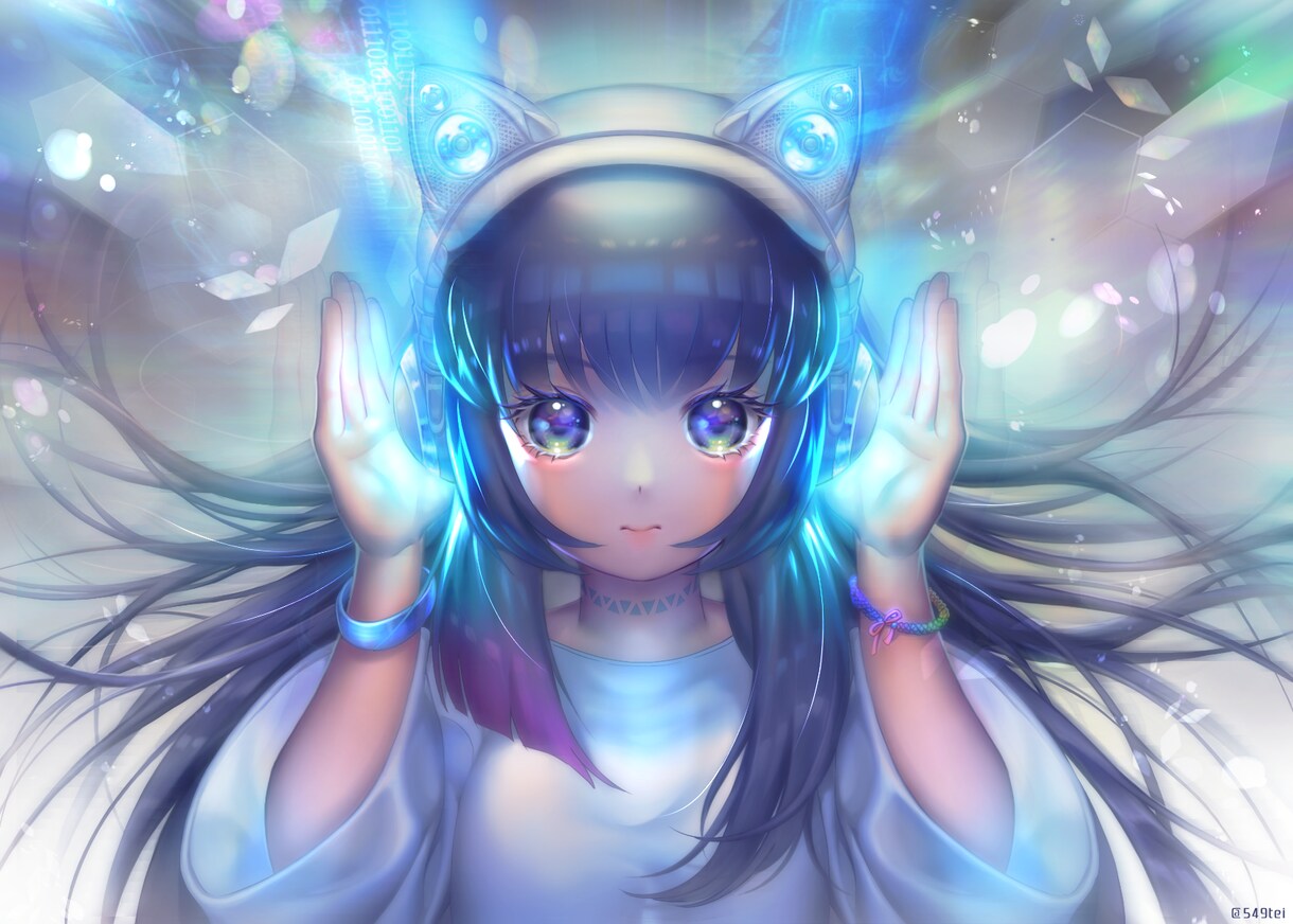 ２月末締切／美少女イラストお受けします 動画、アイコン、1枚イラストを華やかに制作致します！ イメージ2