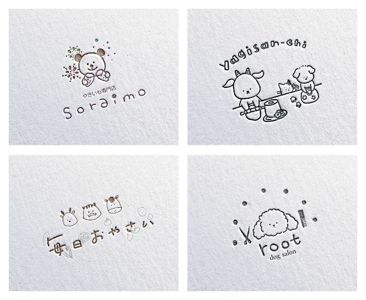 手描きで、親しみやすいロゴをお作りしまます やさしく親しみやすい、手描きならではのロゴを作成します。 イメージ9