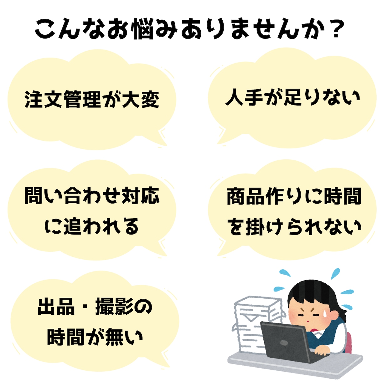 ミンネ、クリーマ 注文抽出～売上まで半自動化します 自動で注文抽出＆メール送信＆一括で宛名ラベル作成＆売上反映 イメージ3