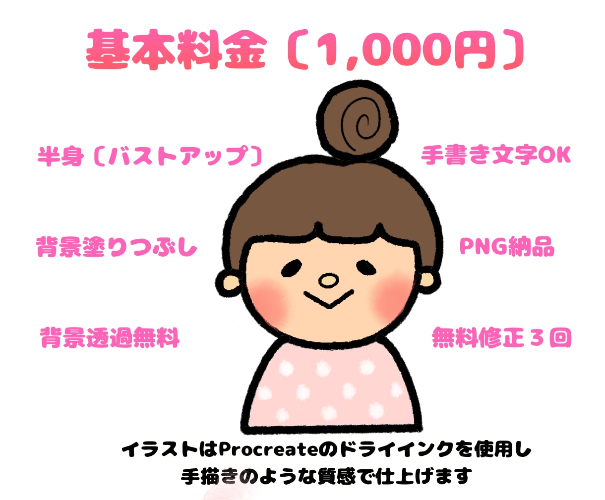 ゆるふわでカワイイSNS用アイコンをお描きします フリーハンドで描く、SNSで目を引くほっこりイラスト イメージ2