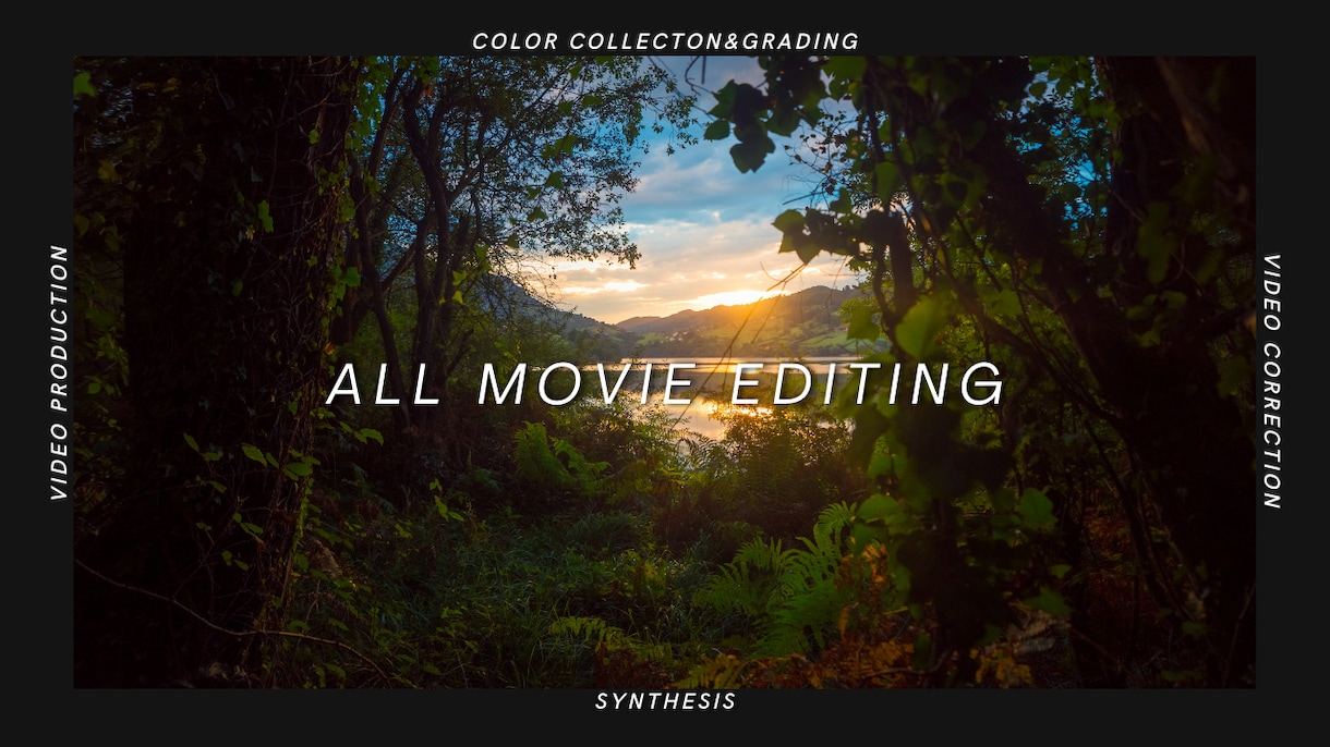 カラグレから合成／編集まで動画関係は全て行います 動画編集歴10年以上の経験による思い通りの動画加工を実現！ イメージ1