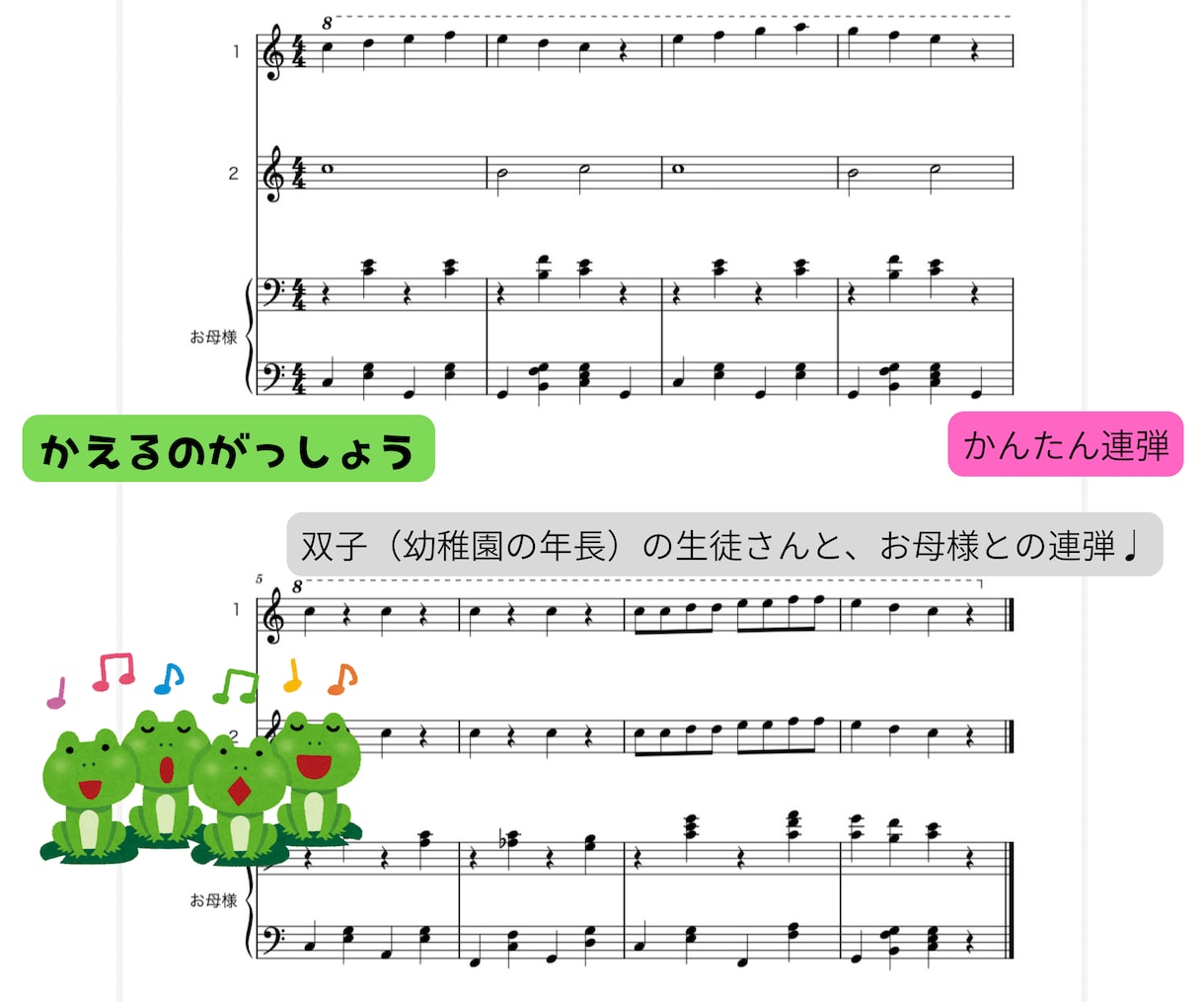 現役ピアノ講師が耳コピ楽譜を作成します 「この曲を弾きたい！」を形に。弾きやすい楽譜をお作りします♪ イメージ7