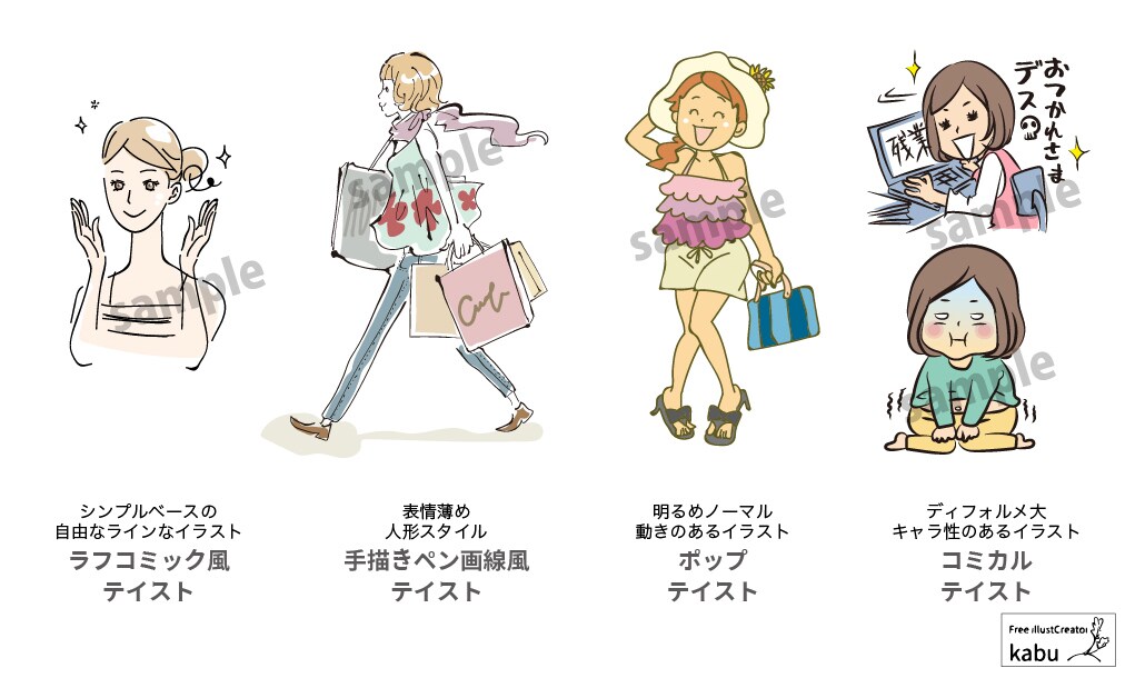 ちょっとしたイラストが欲しいけど…にお応えします 【商用可】webやLP、広告などにちょっとイラストが欲しい方 イメージ6