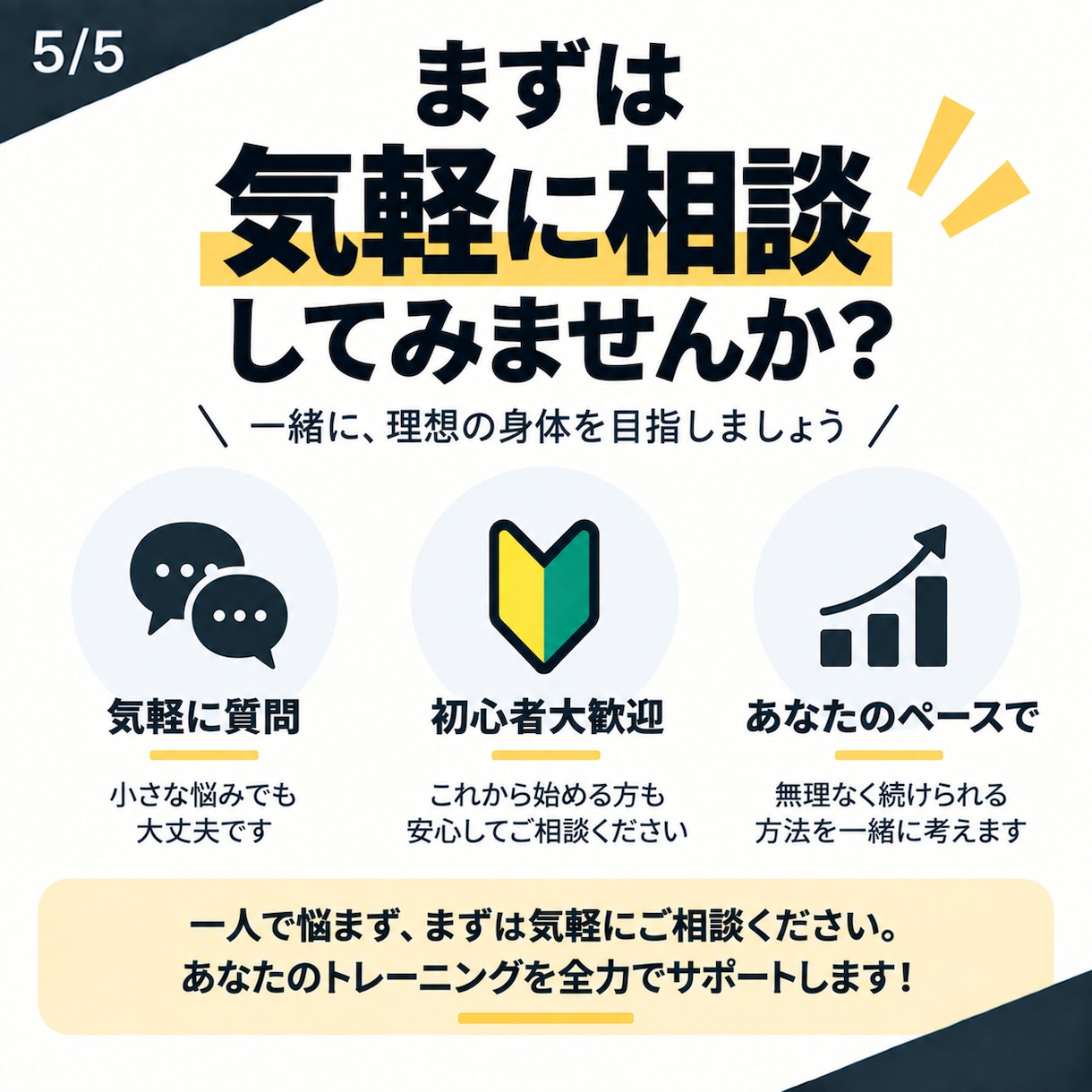 自重トレの悩み・伸び悩みを一緒に解決します 懸垂・腕立て・ディップス｜初心者の相談も大歓迎 イメージ6
