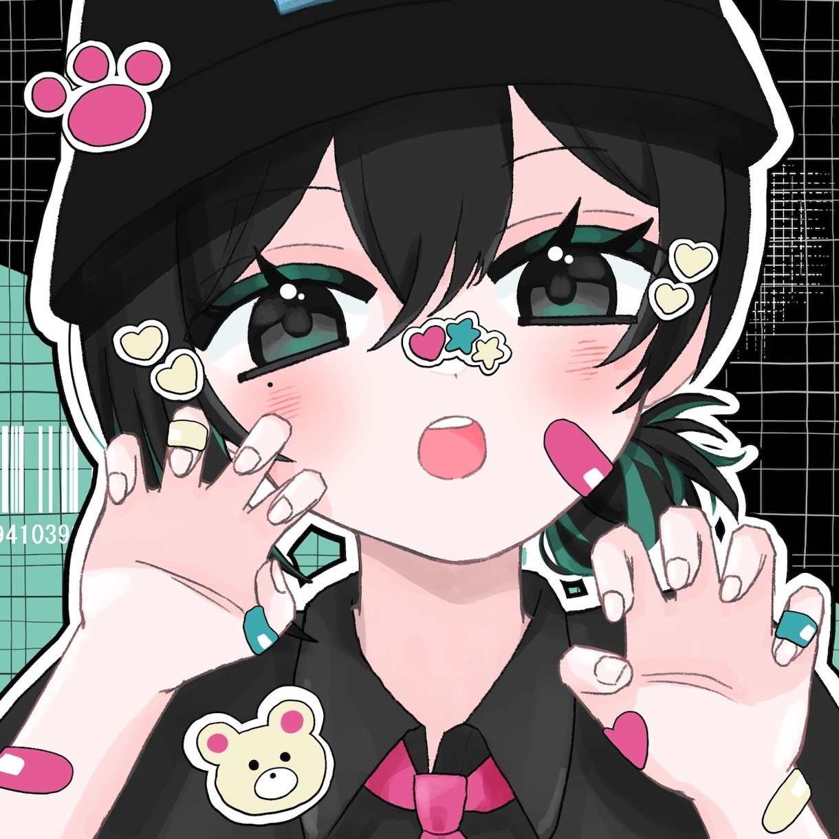 商用利用OK！可愛いイラストお描きします ポップでゆめかわなイラストです！ イメージ7