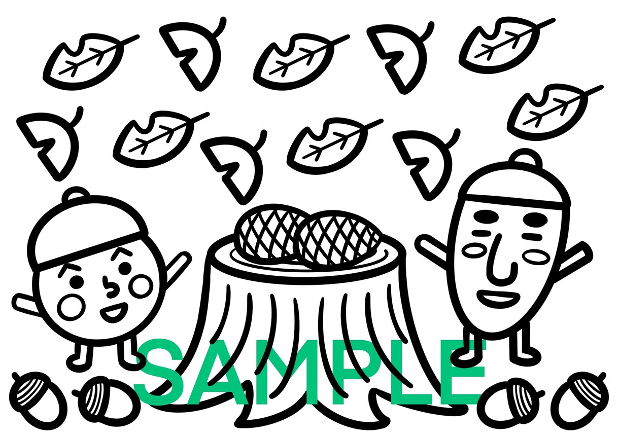季節のぬり絵カレンダーを作成します 季節感のあるオリジナルのカレンダーがぬり絵で作れます！ イメージ7