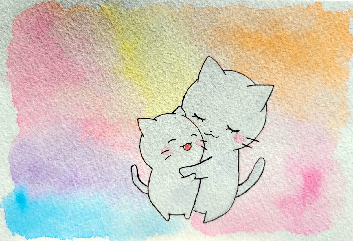 ゆるふわ手書きイラストで電子書籍の表紙を作成します 水彩アナログイラストで世界にひとつだけの作品をお届けします！ イメージ2
