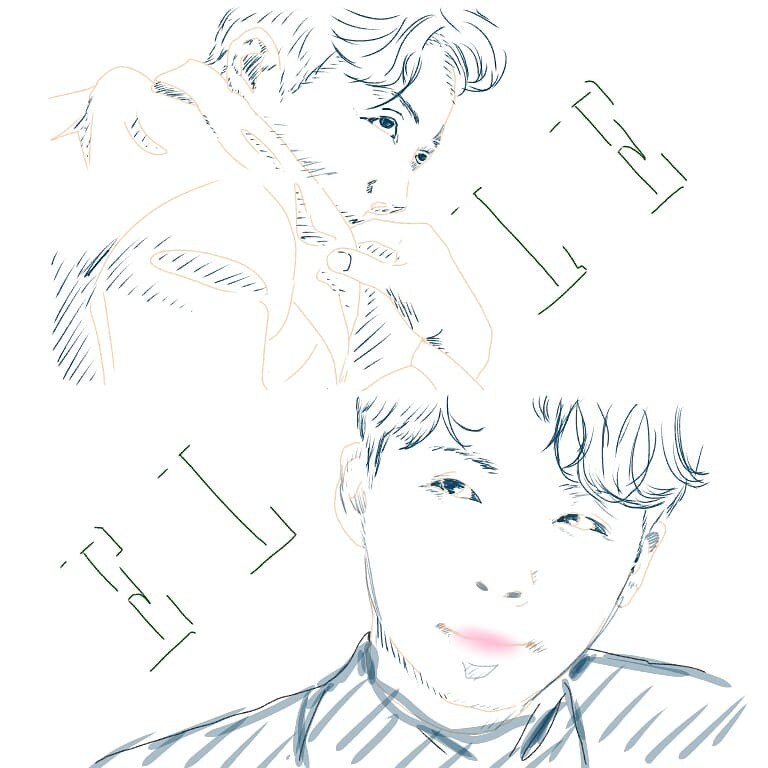 リアル且つ柔らかいタッチの似顔絵を描きます 写真のような雰囲気の似顔絵です。SNSアイコン等にどうぞ イメージ4