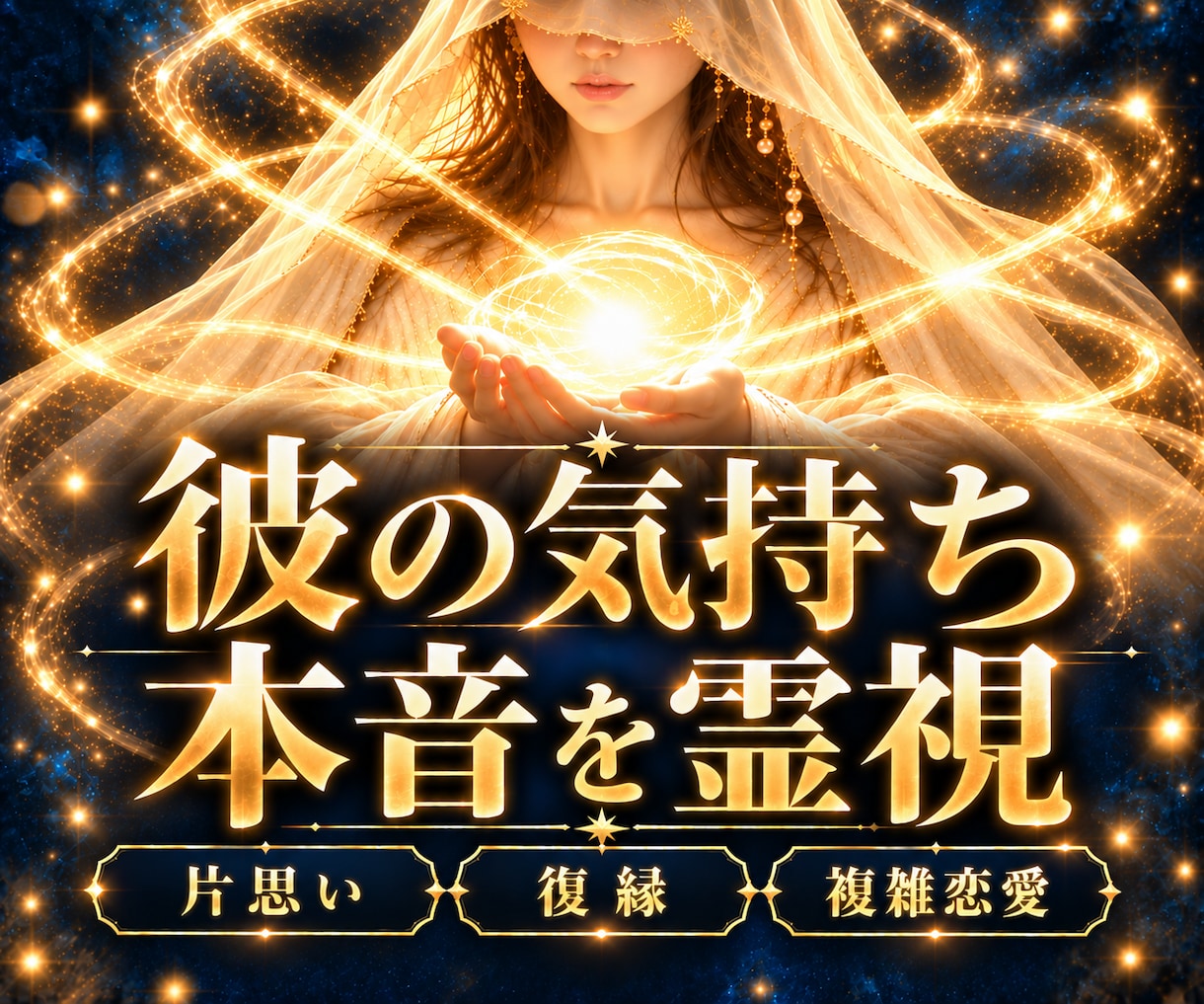 彼の気持ち・本音・ご縁を深める方法を霊視します 片思い・復縁・複雑恋愛｜心の奥の想いとすれ違いの理由を視ます イメージ1