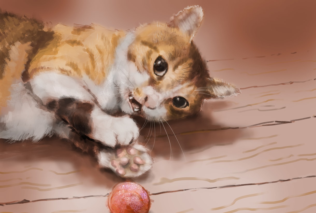 ペットの肖像画描きます 大切な方へのプレゼントにもどうぞ イメージ3
