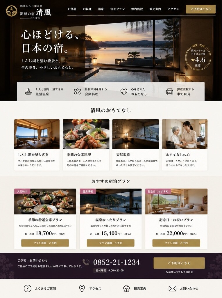 映像重視のHP•LPの制作します 起業や集客に最適なスマホにも対応HPやLPを短期で制作！ イメージ2