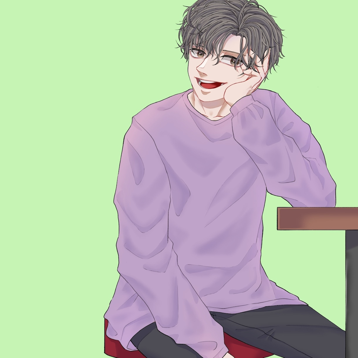 SNSアカウント用のアイコンイラストを描きます あなたのアカウントの魅力を更に引き出すお手伝いをします イメージ4