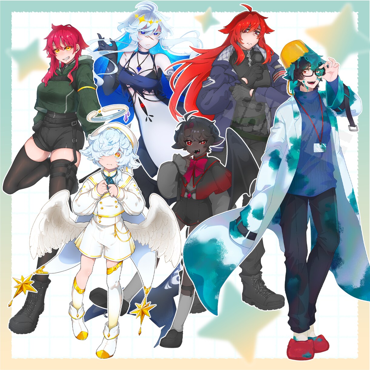 商用OK！イラスト全般承ります VTubreさん一枚イラスト～TRPG立ち絵まで幅広く対応！ イメージ4