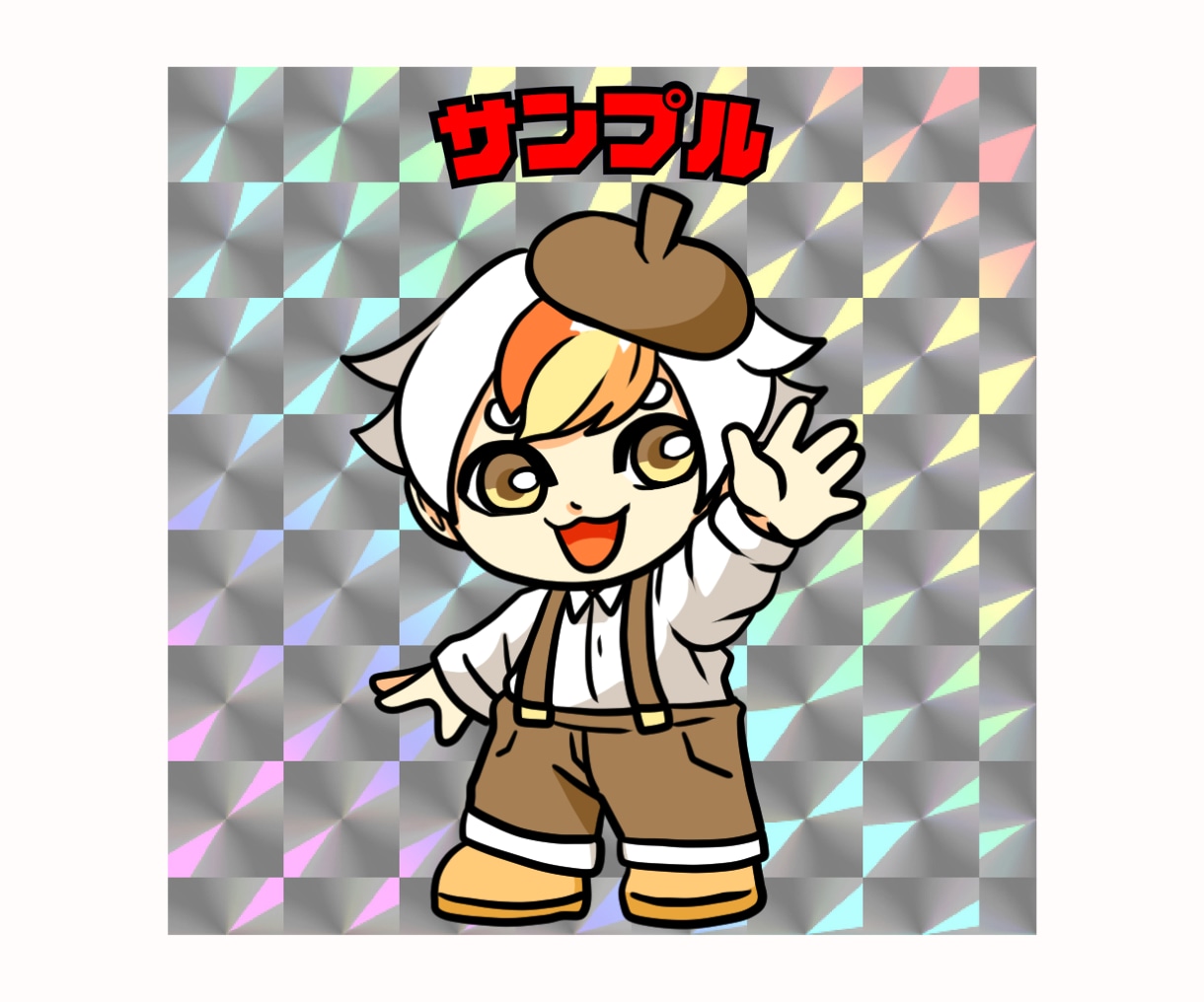 ビックリマン風ミニキャラを作成します 擬人化・アニマル化であなたの好きなキャラで活動を楽しもう！ イメージ3