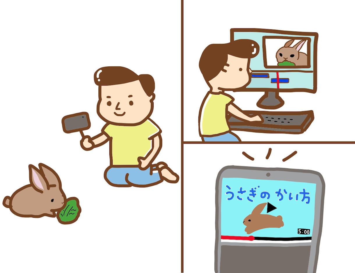 ｶｯﾄﾃﾛｯﾌﾟBGM【2点1000円～】受けます 格安で動画編集を行っています！ イメージ1