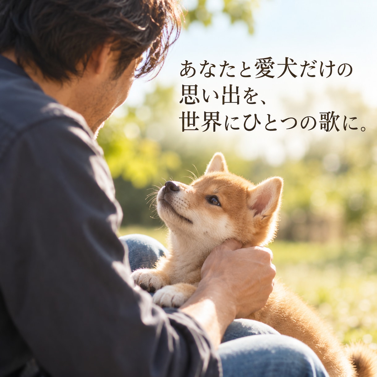 愛犬（ペット）との物語を世界にひとつの歌にします 音楽ディレクターが2つの楽曲から大切な一曲を届けます イメージ2