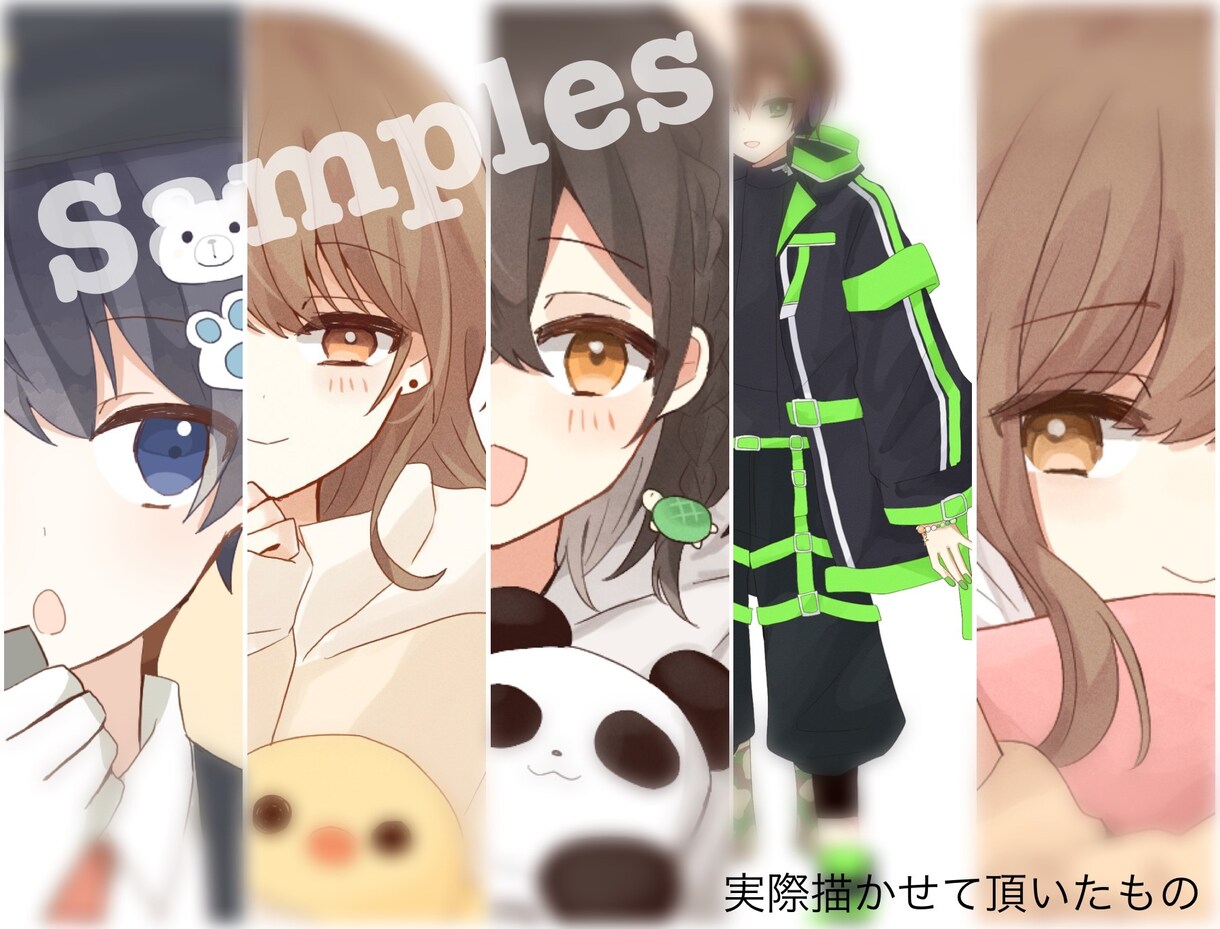 商用OK!かわいいアイコン・1枚絵を描きます 小説の表紙やアイコンで迷ってる方にオススメ！ イメージ6