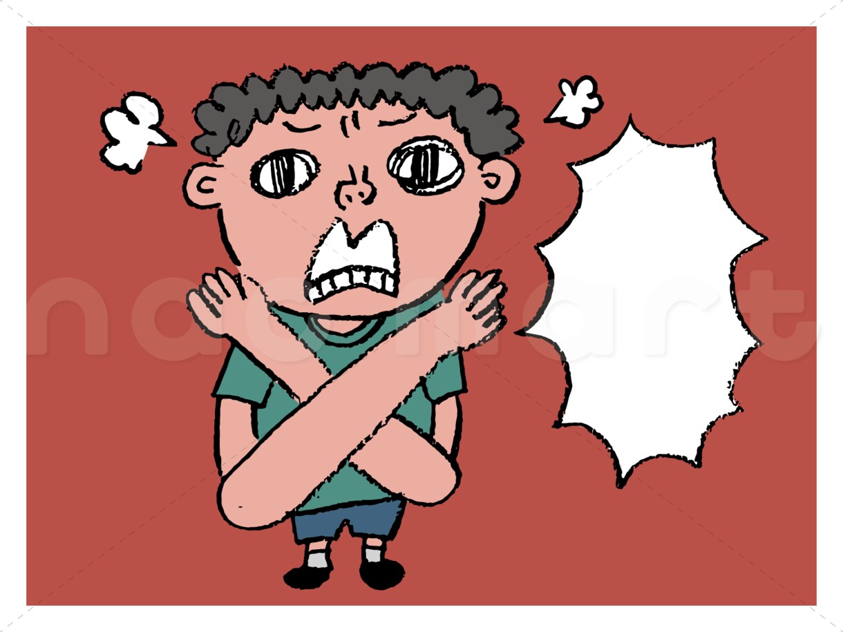 勢いのある手描きの人物イラストカット作成します ギャグっぽいテイストの挿絵にぴったりなモノクロイラストです。 イメージ5