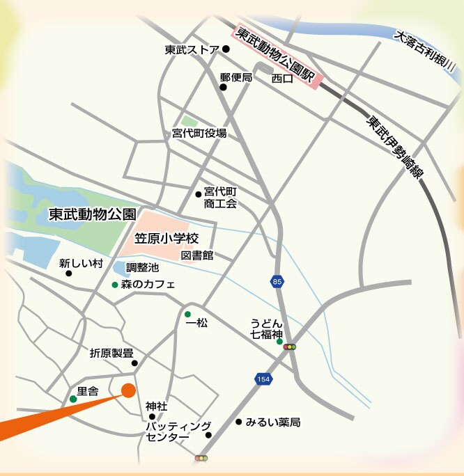 地図を作成し致します 名刺やチラシに使用する小さめの簡略地図 イメージ4