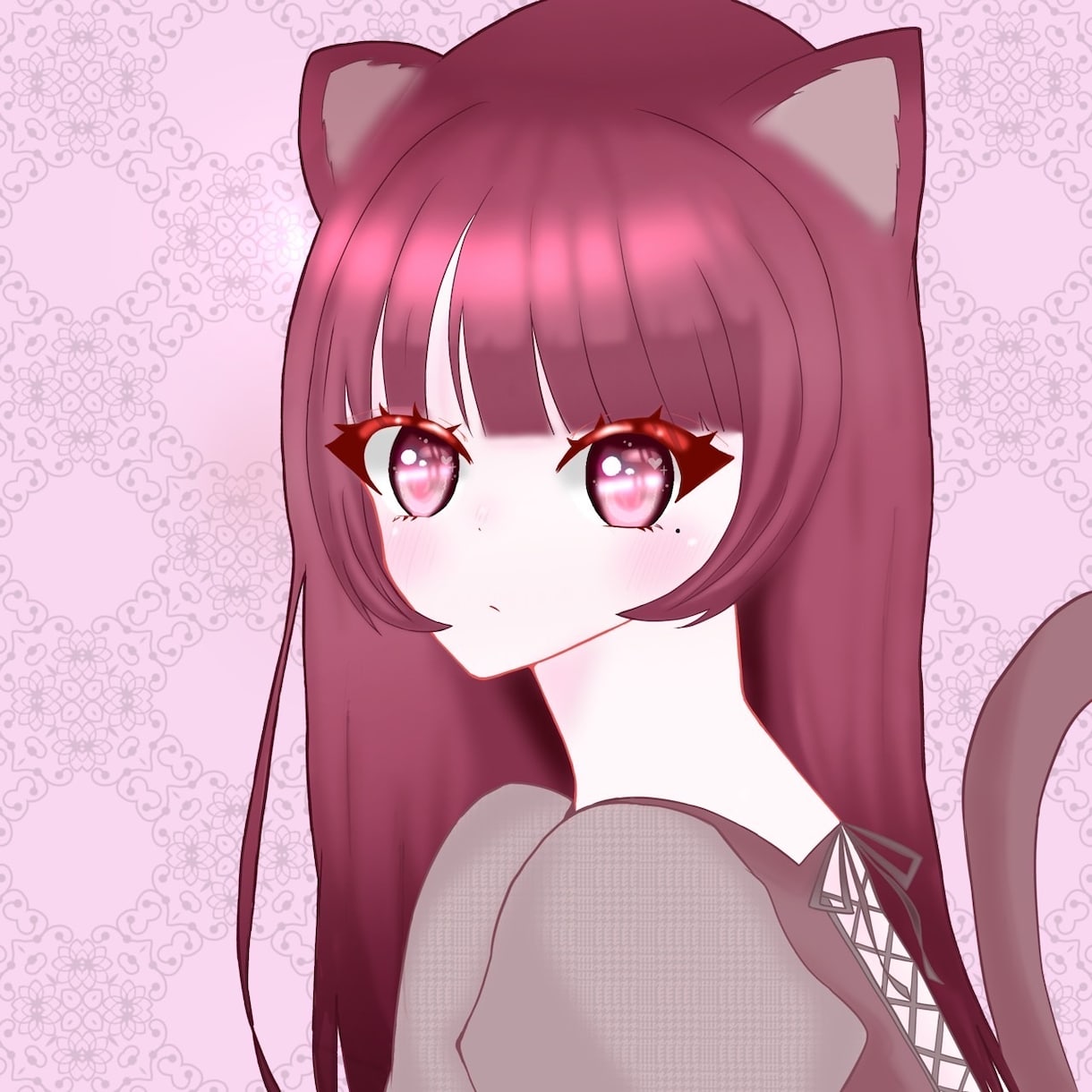 胸上アイコン用イラスト描きます あなただけの可愛いアイコンイラスト描きます！ イメージ2