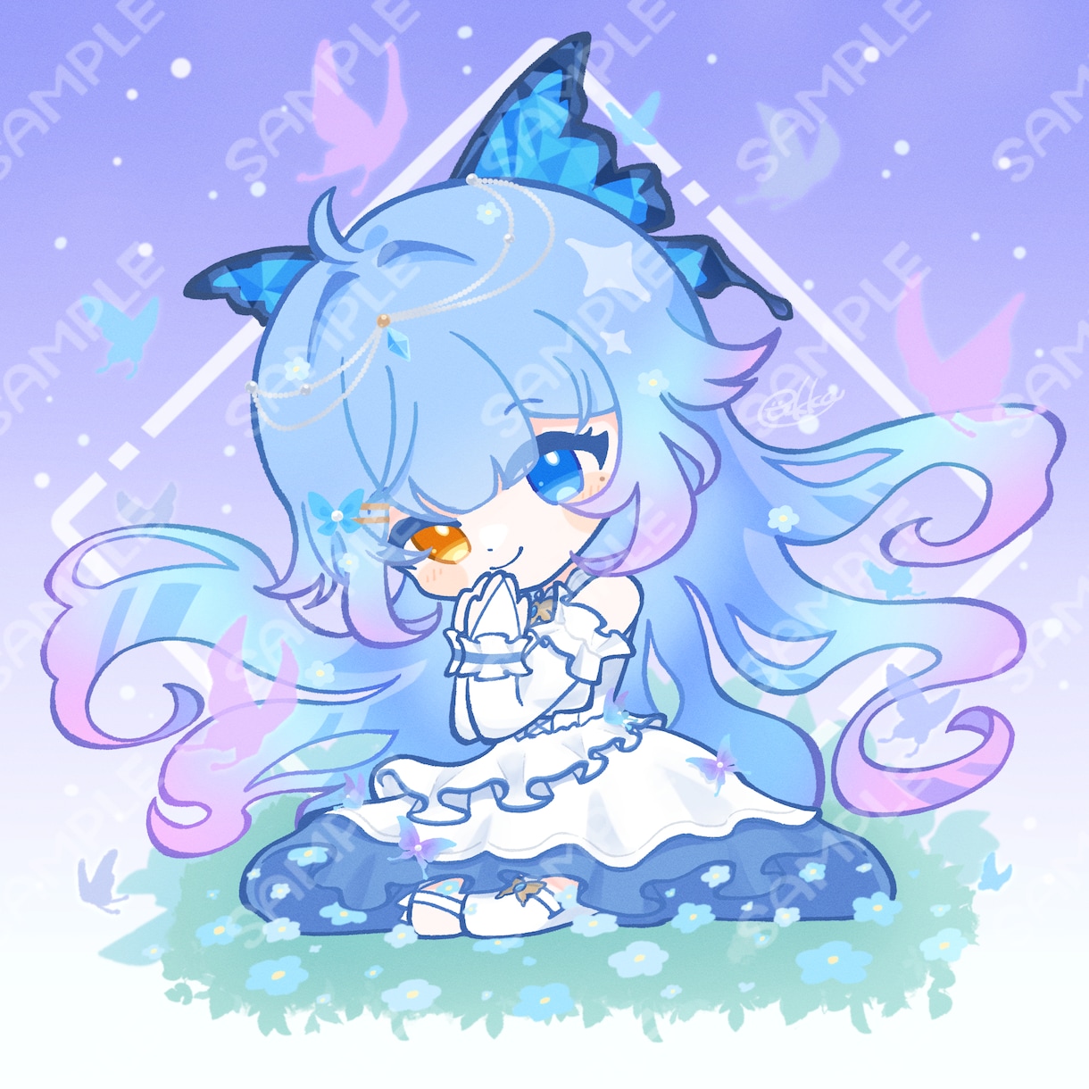 ポップでかわいいミニキャラをお描きします 人物キャラクターから動物まで対応可能♪ イメージ7