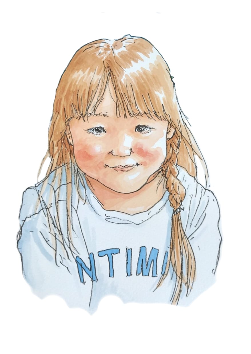 写真から~なんとなく似顔絵~を描きます 商用利用OK 名刺・チラシ またはプレゼント等にご活用下さい イメージ1