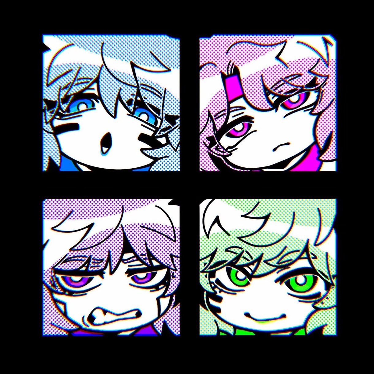 アメコミ風　オリキャラ・似顔絵・イラスト描きます ちょっとクセあり　デフォルメ絵柄/人物ならなんでもOKです イメージ2