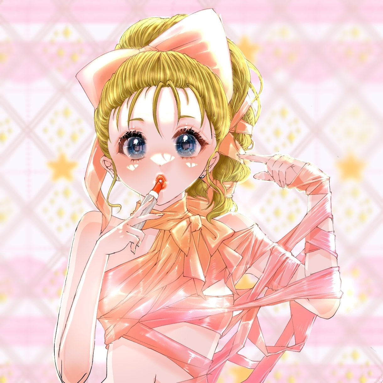 SNSアイコン／立ち絵OK！かわいい一枚絵描きます ふんわり・ガーリーでかわいい雰囲気のイラスト制作いたします イメージ8