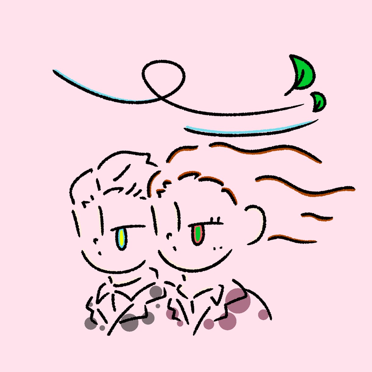 プロフィールのアイコンイラストを作成します キャッチーでシンプルなイラスト作成！ イメージ3