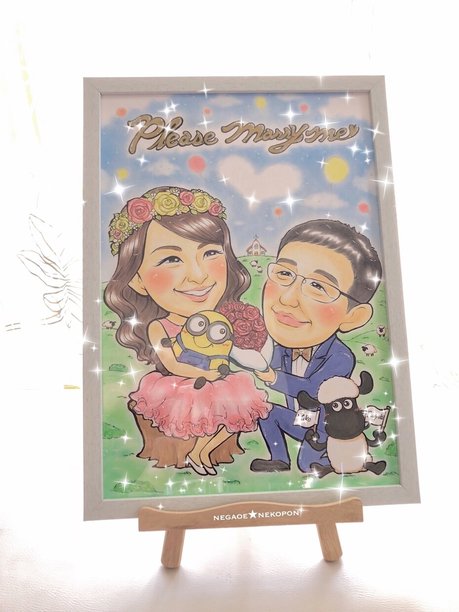 A３サイズ★ウェルカムボードも承わります ★結婚式ウェルカムボードやサンクスボードなど人生の特別な１枚 イメージ6