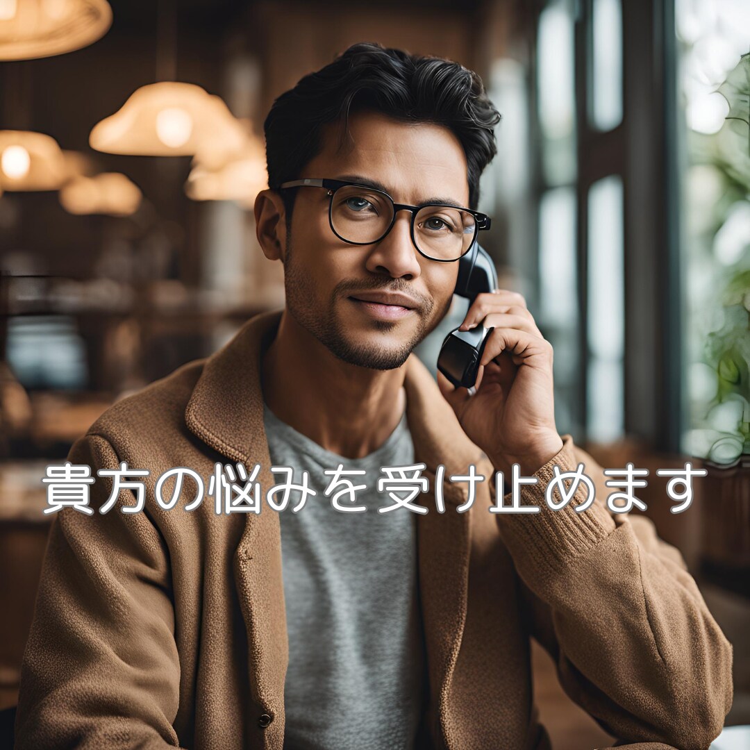 NG無し！悩み・愚痴・相談あなたのお話お聞きします 秘密でも、悩みでも、吐き出したいな、でも何でもOKです♪ イメージ3