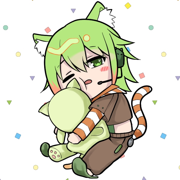 パステルなミニキャラます ふわっと可愛いSDイラストやLINEスタンプ向け！ イメージ7