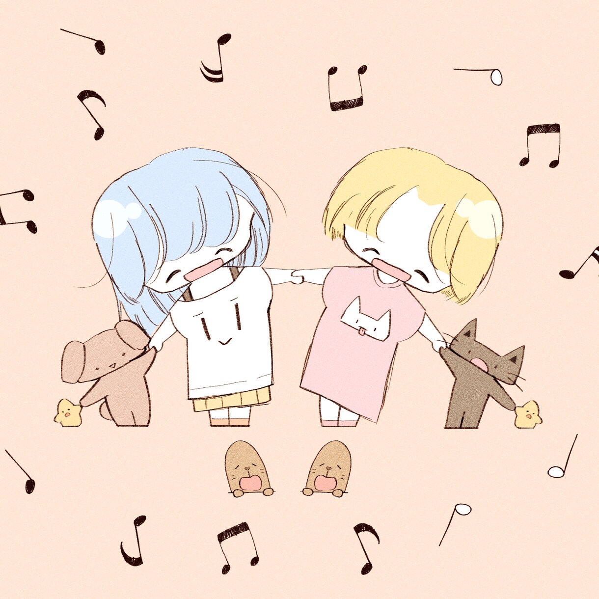 どこか懐かしい癒し系イラスト描きます 愛らしさに自信があります！ほっこりなひと時を……。 イメージ1