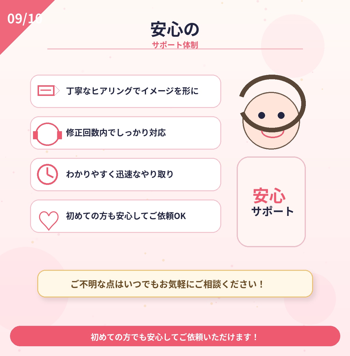 集客につながるインスタ投稿画像を制作します 構成・文章・デザインまで丸ごと対応 イメージ9