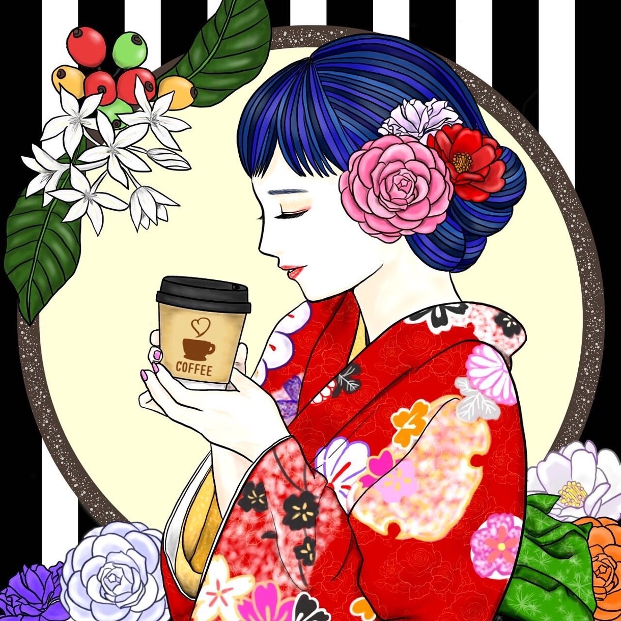 アイコン用似顔絵イラストなどを描かせて頂きます ご希望のイラストを心を込めて迅速に描かせて頂きます イメージ1