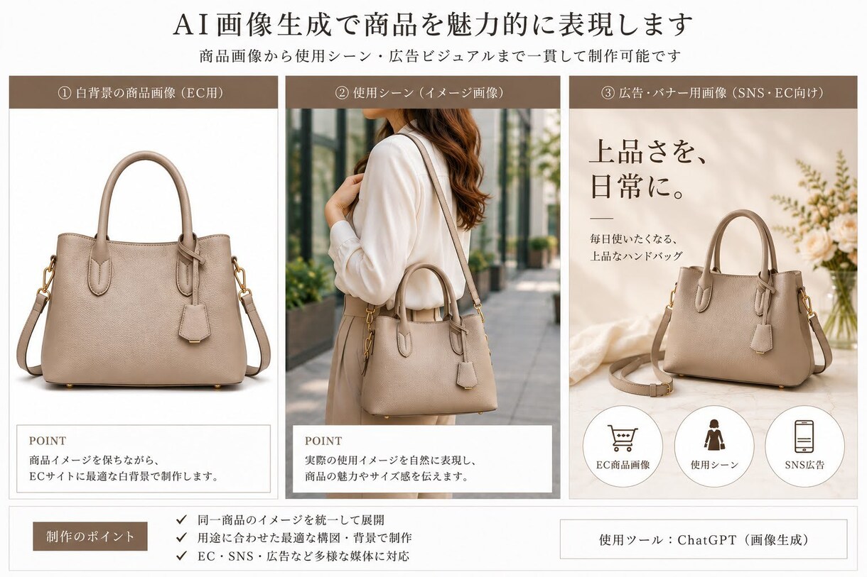 EC商品画像を1枚から制作します Amazon・楽天・SNSにも使いやすい商品画像を丁寧に制作 イメージ2