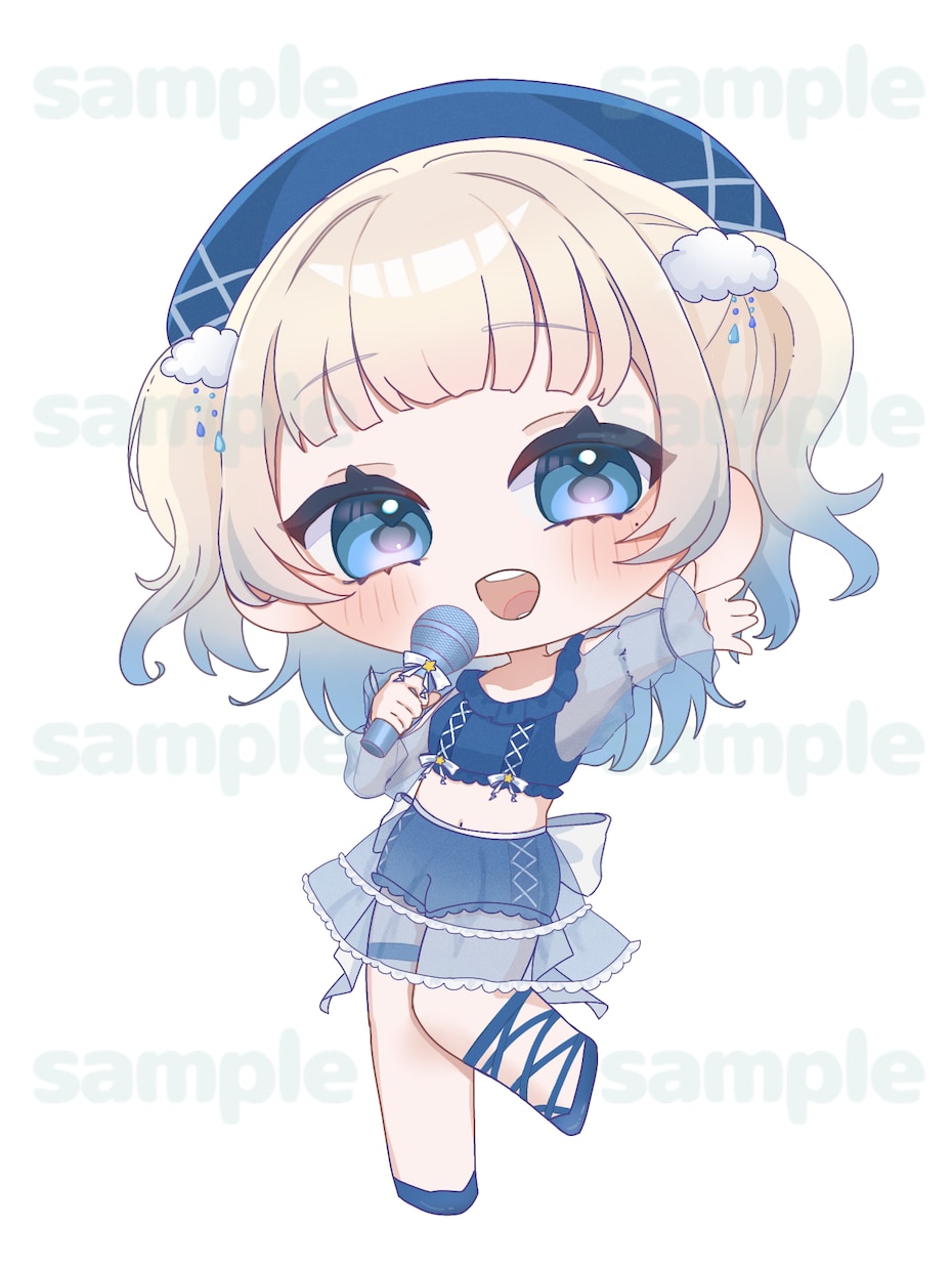 可愛いミニキャラを描きます アイコンからグッズ、サムネイルまで使えるイラストを制作します イメージ5