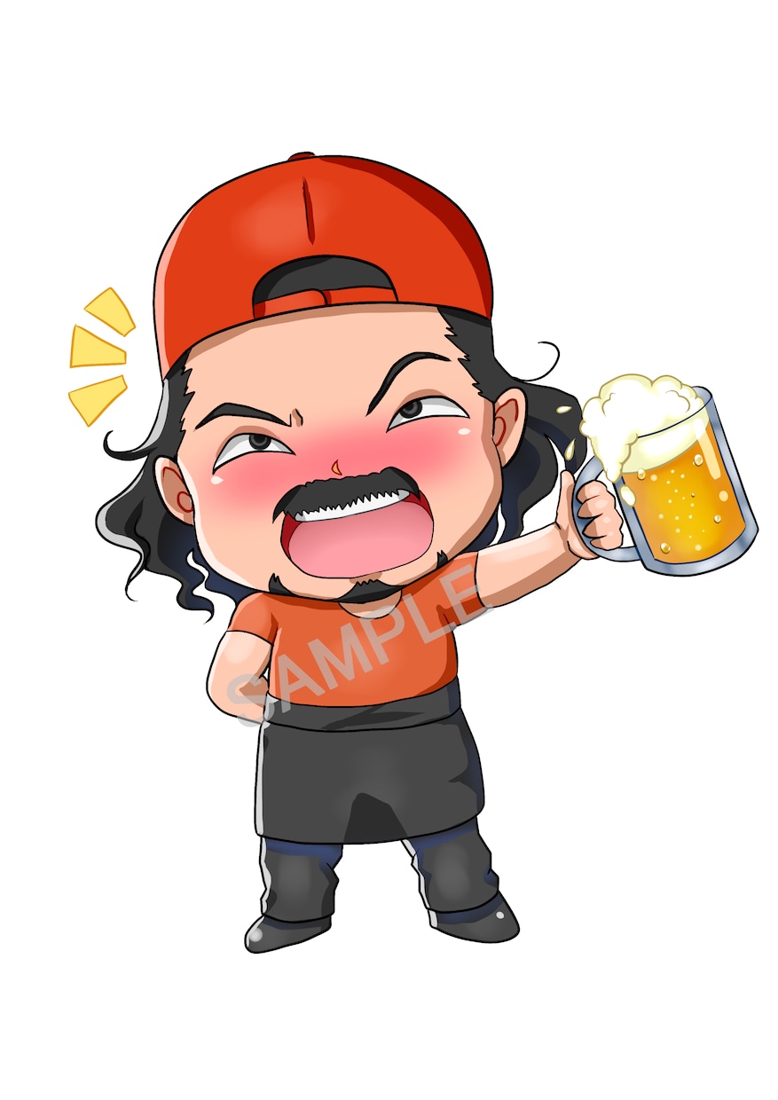 デフォルメ似顔絵お描きします ぷにぷにした可愛いキャラになりませんか？著作権譲渡込み価格 イメージ2