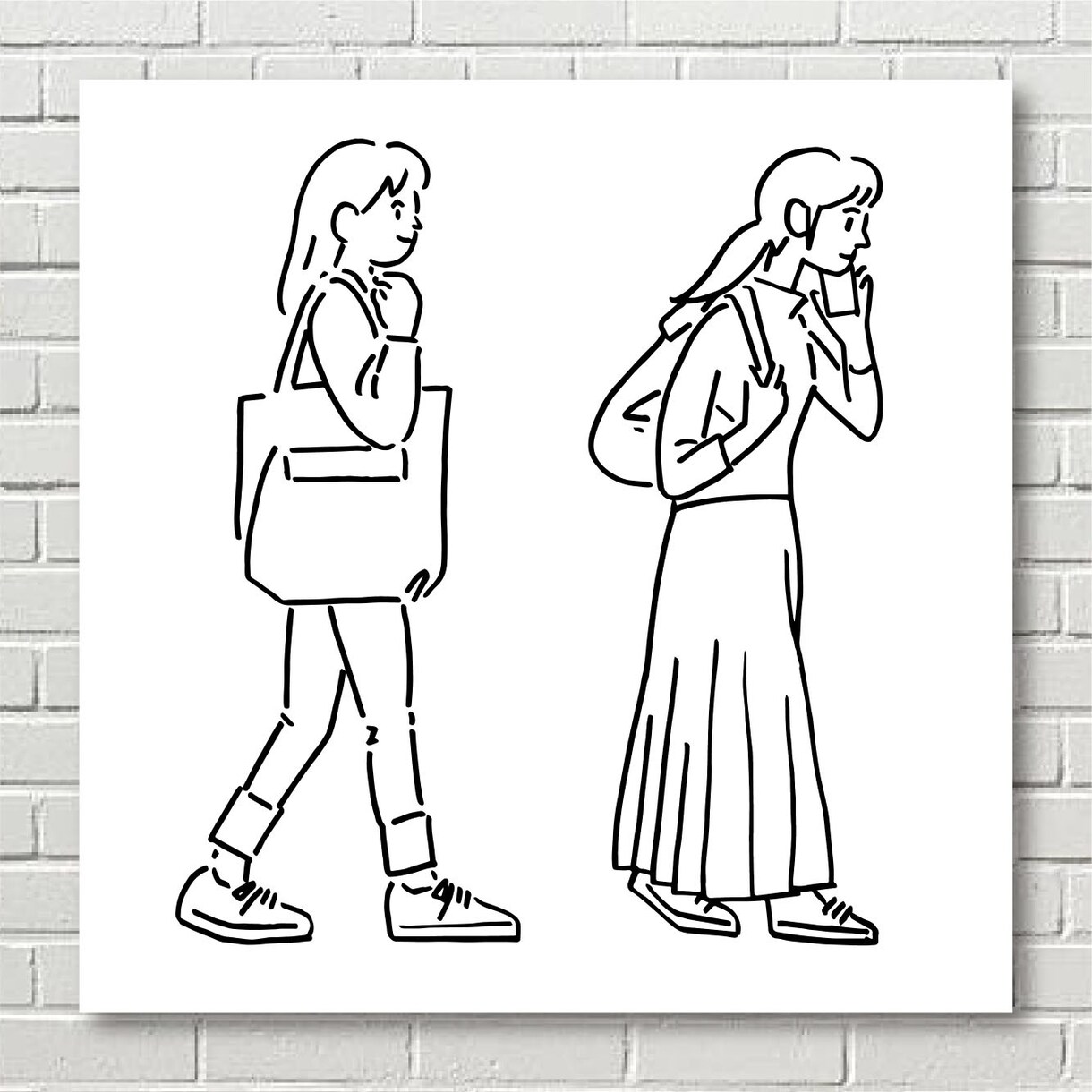 写真やイメージをもとに線画イラストを制作します ＊【商用OK】動画、ブログにも幅広くご活用ください！ イメージ4
