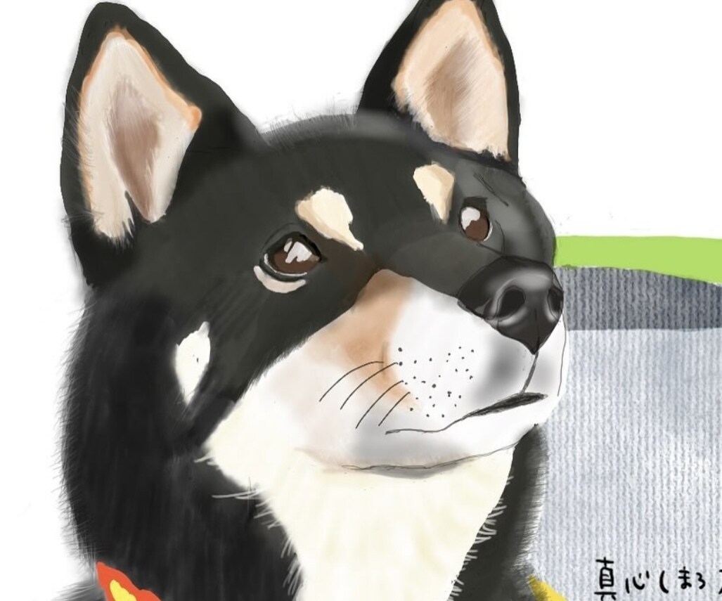 動物、人物、ペットの似顔絵作成します リアルで温かみのあるイラストを☆ イメージ7