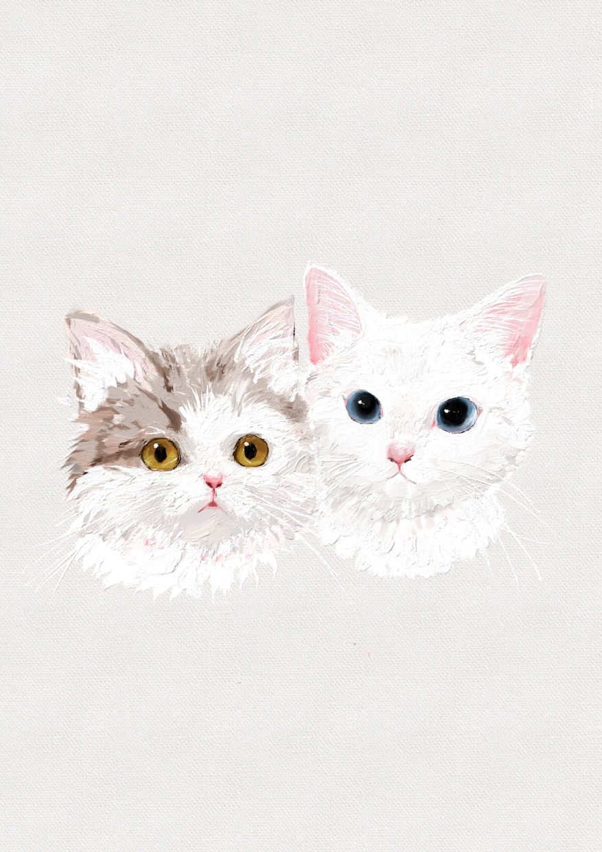 油絵タッチでリアルな犬猫ちゃんのイラスト描きます 愛猫･愛犬を絵画化してみませんか？グッズ用のイラストにも◎ イメージ3